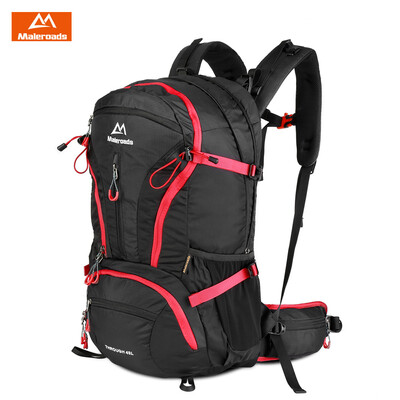 

Maleroads 40L Outdoor Sports Hiking Backpack Water-resistant Nylon Travel Bag