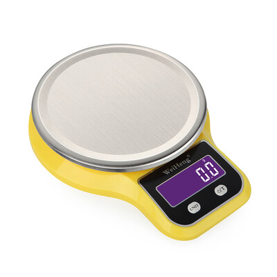 

WeiHeng Kitchen Scale Food Scale Mini Electronic Platform Scale Digital Scale with Stainless Steel Platform Scale
