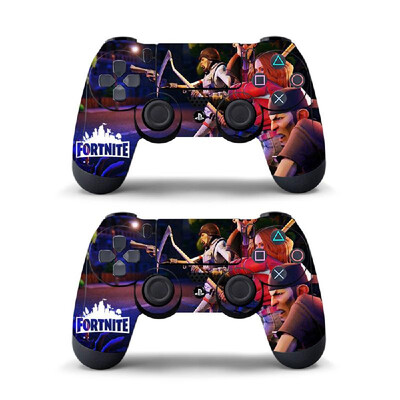 

Popular Game Fortnite PS4 Controller Skin Sticker Cover For Sony PS4 PlayStation 4 for Dualshock 4 Game Controller PS4 Skins Stick