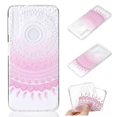

Phone Case For Samsung Galaxy A7 2018 A9 2018 A6 A8 Plus A3 A5 A7 2017 Simple Ultrathin Flower Pattern Soft TPU Case Back Co