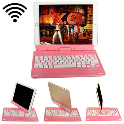 

360 Degree Rotating Wireless Bluetooth Keyboard Stand with Energy Saving Sleep Mode for iPad Air 2