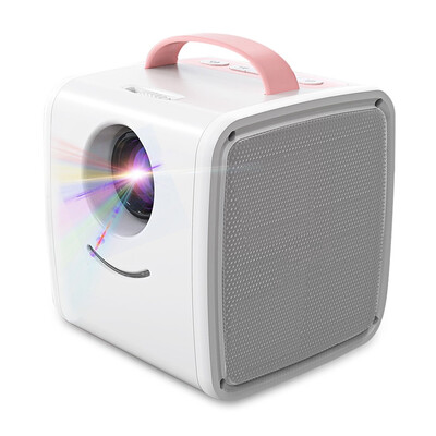 

Q2 Portable Mini LCD Projector Home Theater Dual Speakers Support Full HD 1080P