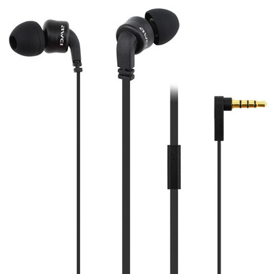 

AweiWei ES-13i in-ear headphones 35mm with wheat headphones Noodle line headphones