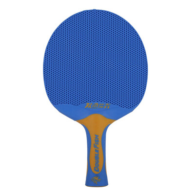

Double Fish Plastic Rubber Table Tennis Racket Ping Pong Bat Paddle Long Handle
