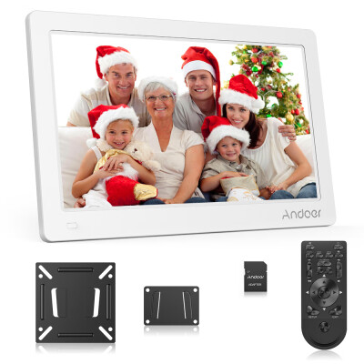 

Andoer 156 Inch Digital Photo Picture Frame FHD 19201080 IPS Screen Support CalendarClockMP3Photos1080P Video Player with 75