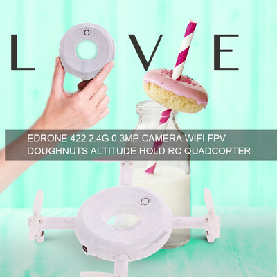 

EDRONE 422 24G 720P Camera Wifi FPV Doughnut Altitude Hold Detachable RC Quadcopter