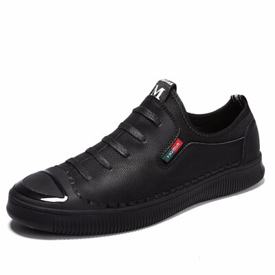

Mens Shoes Loafers Casual Shoes Fashion Leather Shoes Slip on Shoes For Men Work Shoes Grey Black Brown Size 38-44