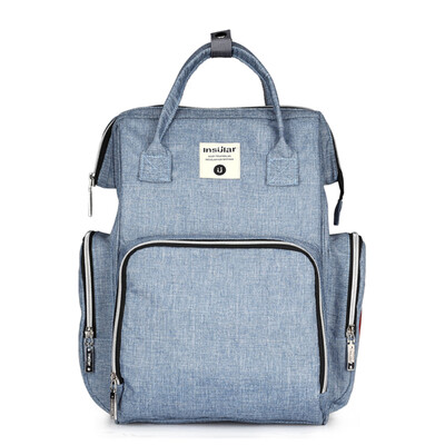 

Baby Diaper Bag Backpack Large Capacity Fashion Mummy Nappy Bag Nursing Bag Travel for Baby Care Red