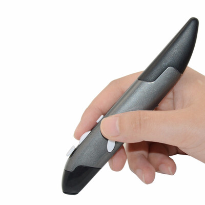 

Mini Wireless Optical Pen Mouse 24G 1600 DPI 4 Buttons Pencil USB Ergonomic Mice for Computer Laptop Notebook Desktop