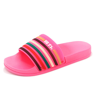

Pull back Warrior couple models home leisure indoor bathroom bath word slippers 3570-6 pink 40