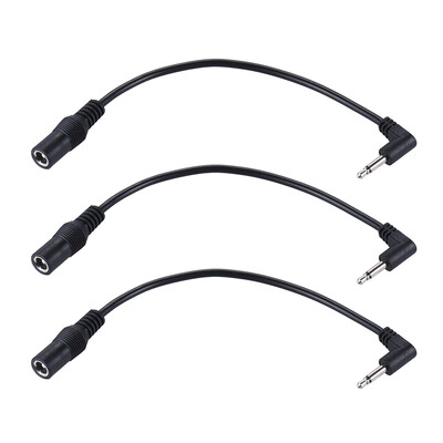 

3pcs 55mm 2125mm to 35mm18″ Positive Tip Power Supply Converter Cable for Guitar Effect