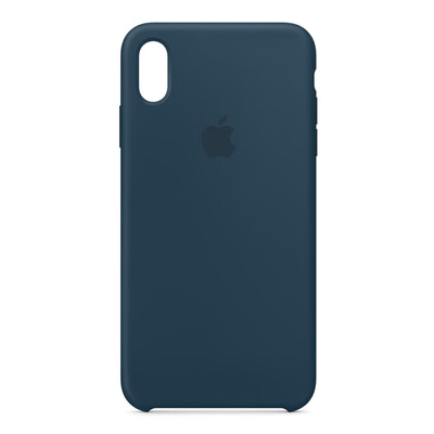 

Silicone Case for Apple iPhone  Max-Dark Green