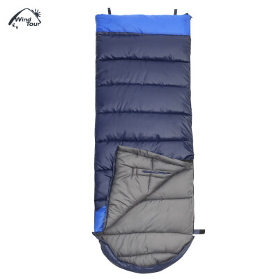 

WIND TOUR Adult Outdoor Hand Unbound Thickening Envelope Style Sleeping Bag