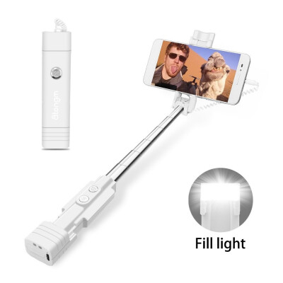 

Mini Selfie Stickatongm wired Extendable Selfie Sticks with LED fill lightperfectly for iPhone Samsung