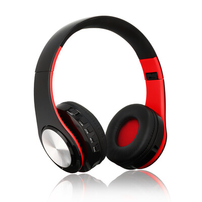 

Wireless Bluetooth Headphones Foldable Over Ear Stereo Music Headsets TF Card MP3 Player FM Radio 35mm Wired Earphone Hands-free
