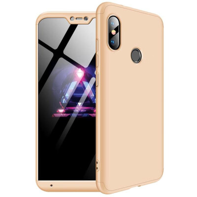 

MOONCASE Red rice 6 Pro three-section all-inclusive shield - gold