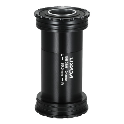 

Lixada BB386 EVO Bottom Bracket Road Bike Threaded Fit BB 24MM Adapter 865MM Interlocking Bottom Bracket Axis Parts