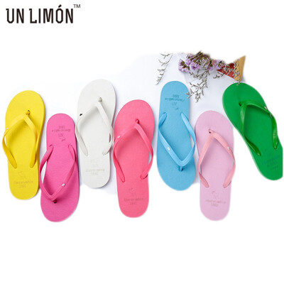 

UNLIMON New Flip Flops Casual Cool Antiskid Beach Slippers