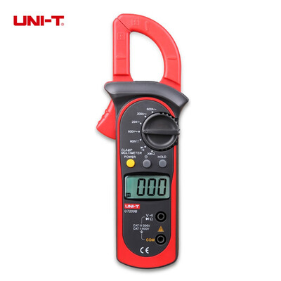 

UNI-T UT200B Digital Clamp Meters LCD Backlight ACDC Voltage AC Current Resistance clamp multimeter multitester multimetro