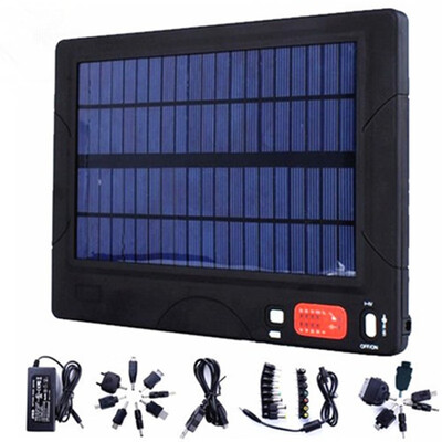 

20000 mAh outdoor portable solar charging treasure Tablet computer phone charger Multiple plug mobile power bank battery adapter