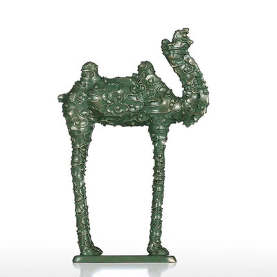 

Cloud Pattern Camel Tomfeel Resin Sculpture Home Decoration Original Design Camel