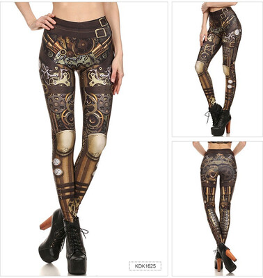 

Fashion printed stretch tights digital print leggings wear leggings