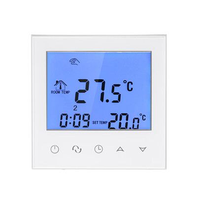 

Electric Heating Thermostat with Touchscreen Smart WIFI Programmable Temperature Controller with LCD Display 16A 200240V