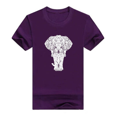 

Elephant Animal Lover Indian Aztec Mens T-Shirt Broadcloth Shirt