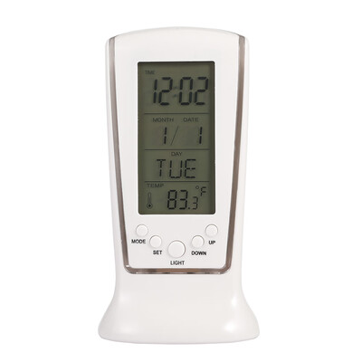 

LED Digital Temperature Alarm Clock