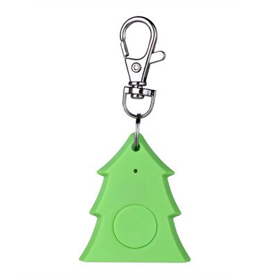 

Mini Christmas Tree Design Smart Alarm Key Finder Anti-lost Tracker Wireless BT 40 Selfie Shutter Voice Recording GPS Locator Tag