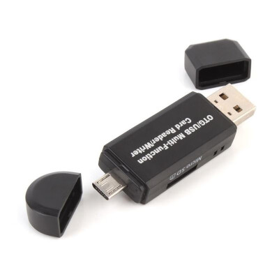 

OTG card reader multifunctional micro SD SD card USB reader