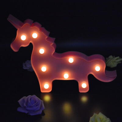 

Cute LED Neon Lamp Living Room Bedroom Desktop Decorative Light White Deer