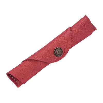 

Antique Leather Pen Case Fountain Handmade Sleeve Bag Pouch Protector for Single Pen Stylus Ballpoint 7 12