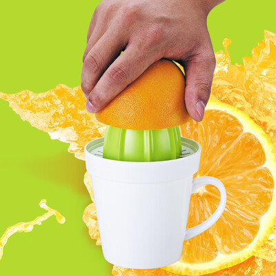 

Portable Juice Extractor with Cup Squeeze Make Orange Jucie for Picnic