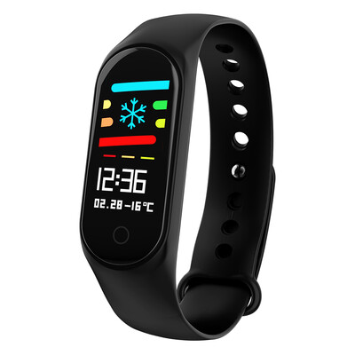 

M3S Smart Bracelet Sleep Monitoring Heart Rate Blood Pressure Wristband Fitness Tracker Smart Watch