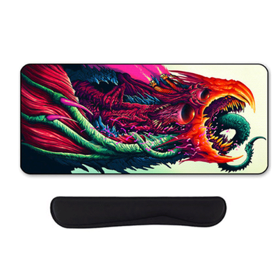 

Game 900x400mm Hyper Beast XL Large Locking Edge Gaming Mouse Pad CS GO Keyboard Rubber Mousepad Wrist Rest Table Computer Mat