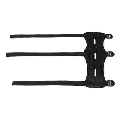 

3 Straps Archery Arm Protector Guard for Men Bow Shooting Armband Arm Guard