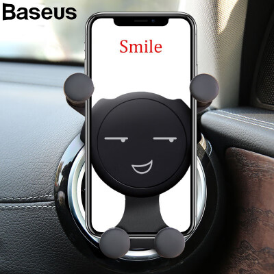 

Baseus Funny Car Holder For iPhone Samsung S9 Plus Huawei 360 Degree Air Vent Mount Car Phone Holder