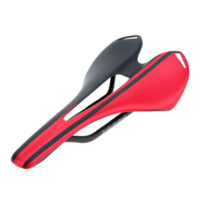 

Full Carbon Fiber Super Lightweight MTB Mountain Bike Road Bike Cycling Cushion Hollow Saddle Matte Bicycle Seat 27 14cm 114g