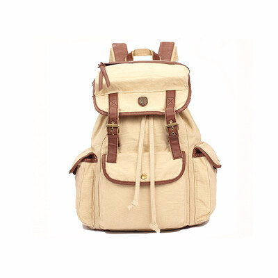 

Large Capacity Women Backpack Strings Canvas Backpacks Female Drawstring Laptop Backpack Travel Bags Army Green Daypack Woman