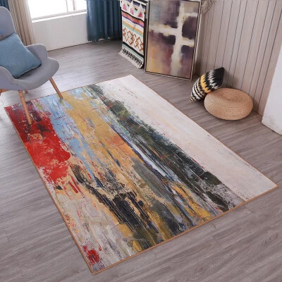 

NeillieN Simple European carpet living room coffee table carpet Nordic bedroom carpet bedside carpet office carpetfloor mat