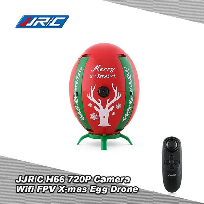 

Original JJRC H66 720P Camera Wifi FPV X-mas Egg Drone Height Hold Folding Selfie G-sensor Quadcopter Christmas Gift