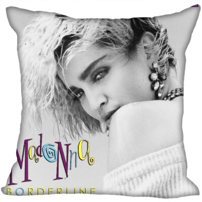 

Madonna Pillow Case For Home Decorative Pillows Cover Square Invisible Zippered Throw PillowCases 35x35cm 35x35CM 35x35CM