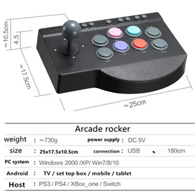 

Upgraded Arcade Rocker King of Fighters 97 Computer Fighting Android Mobile phone TV Game Console Multi-platform games Gamepad