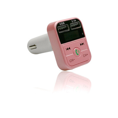 

Bluetooth Transmitter Handsfree Auto Bluetooth Car Kit Music Adapter B2 Radio Kits Blurtooth Headset for Mobile Phone Modulator