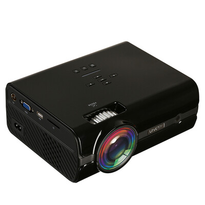 

Uhappy U45 1600Lumens Home Theater Zoom LED MiNi Projector Projecting Apparatus