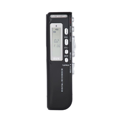 

8GB Digital Audio Voice Phone Recorder Dictaphone MP3 Music Player Voice Activate VAR A-B Repeating Loop