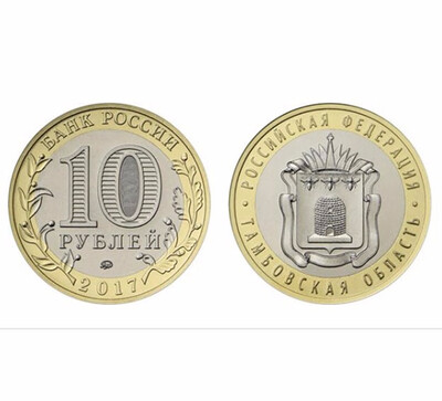 

27mm Tambov Oblast Russia Commemorative Coin
