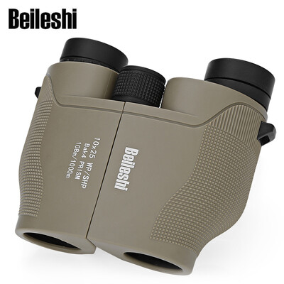 

Beileshi TD38 - 10X25 108M 1000M Folding Binocular Outdoor Fully-coated BAK4 Prism Hunting Telescope