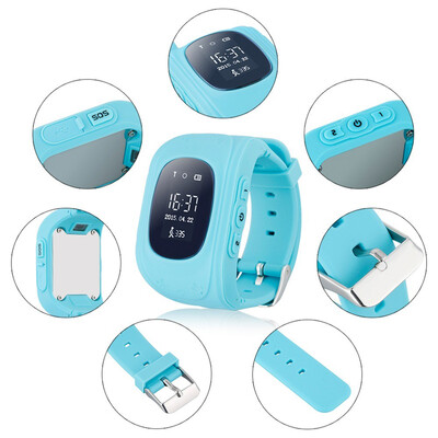 

Mini GPS tracker GPS Watch Q50 for baby Go kids watch SOS Emergency Anti Lost Smart Mobile Phone App Bracelet Wristband